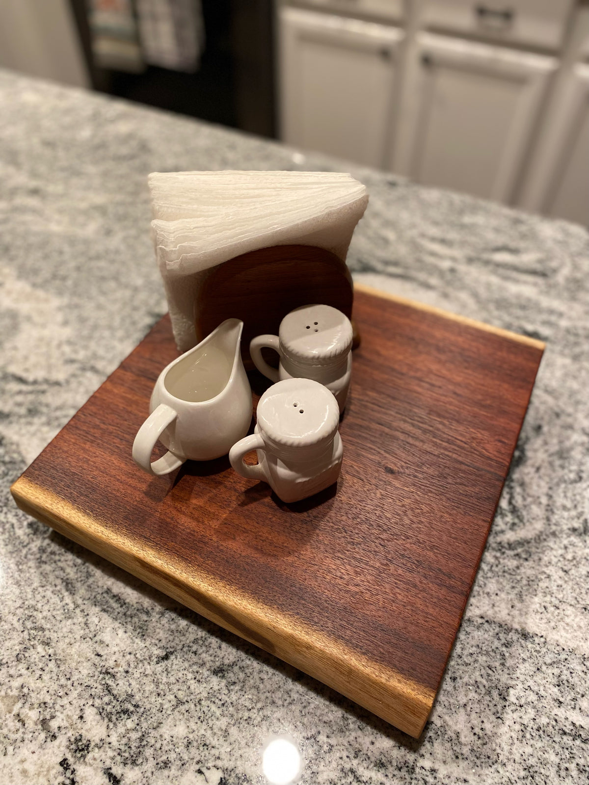 Live Edge Lazy Susan