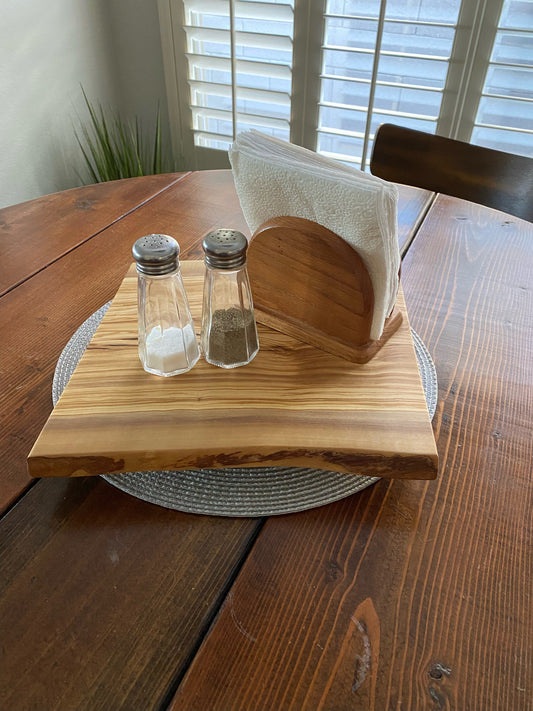 Live Edge Lazy Susan