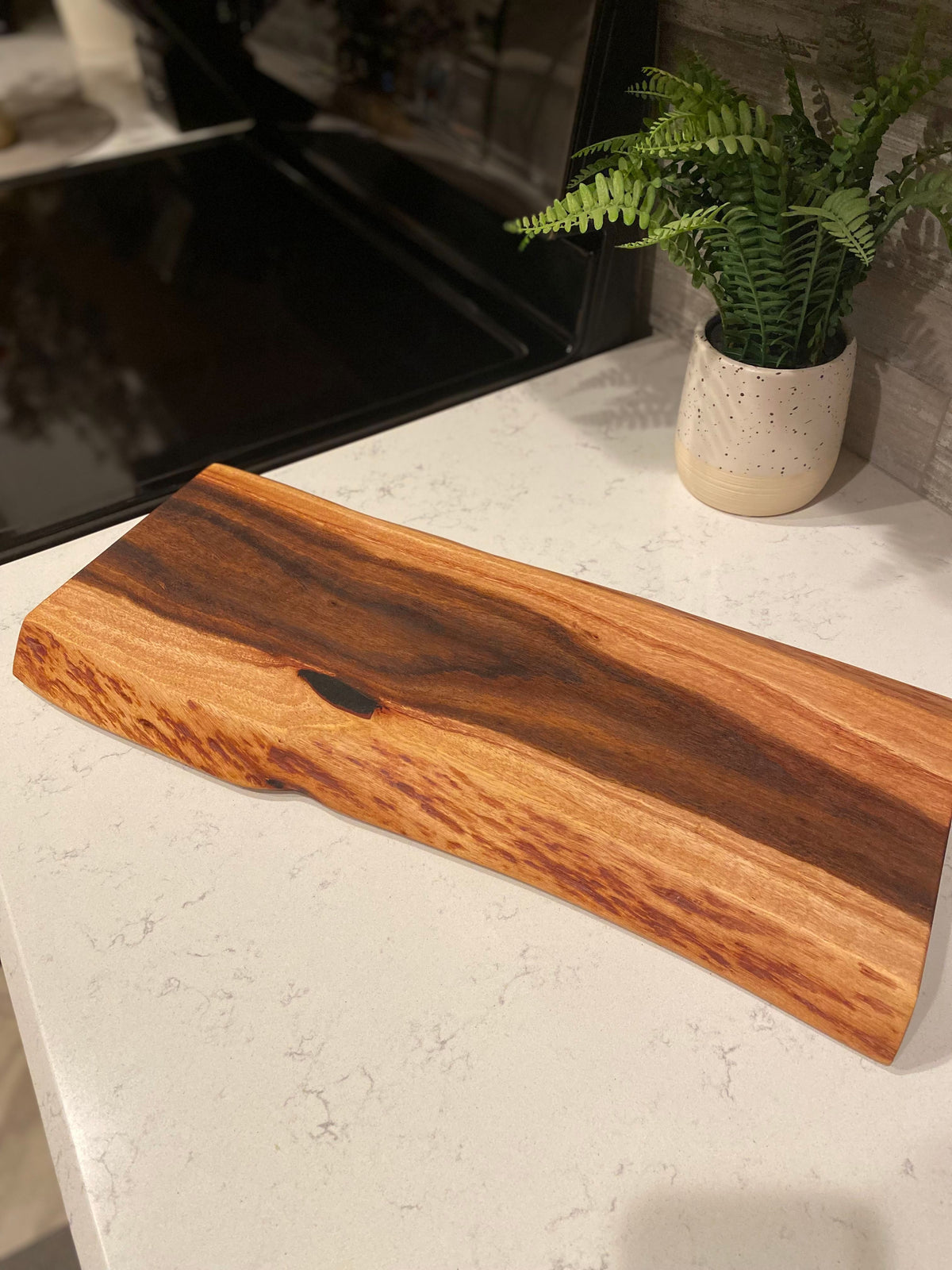 Custom Live Edge Charcuterie Board