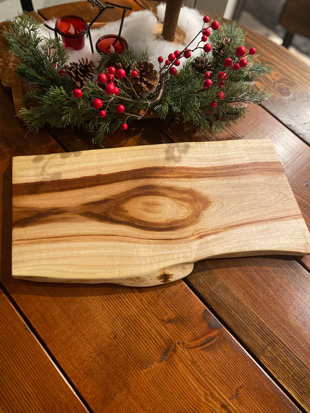Custom Live Edge Charcuterie Board