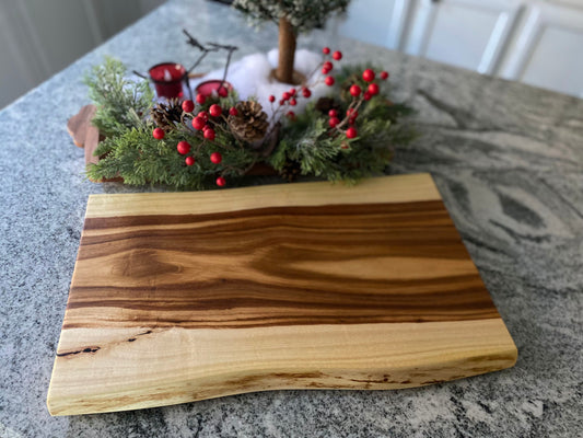 Custom Live Edge Charcuterie Board