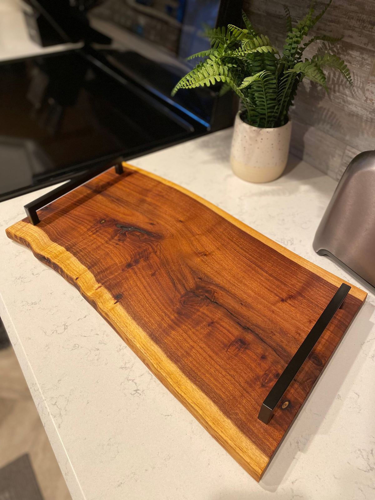 Custom Live Edge Charcuterie Board