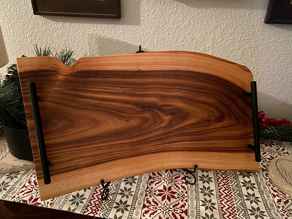 Custom Live Edge Charcuterie Board
