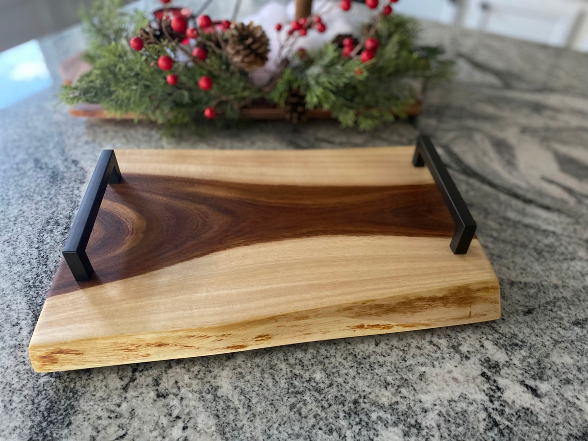 Custom Live Edge Charcuterie Board