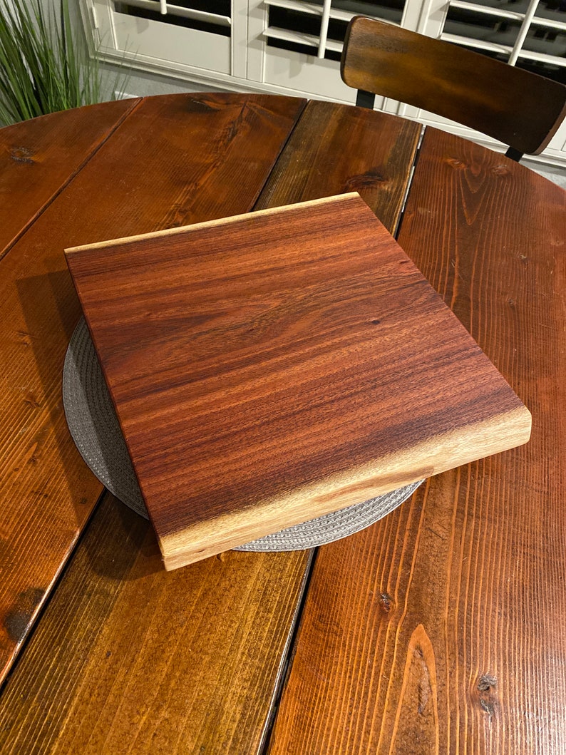 Live Edge Lazy Susan